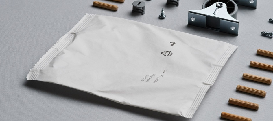 IKEA kicks off plastic phase-out with new paper-based fitting bags